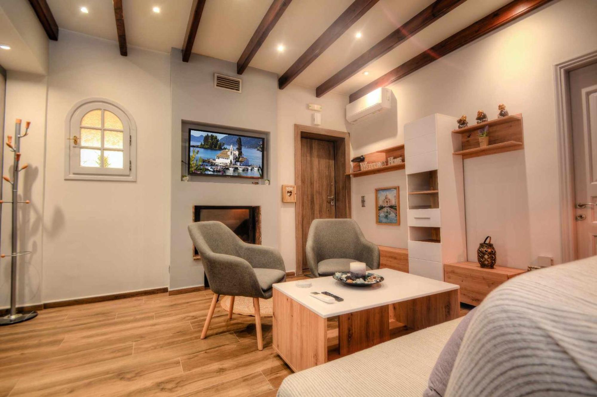 Stratos House! Villa Alepou ภายนอก รูปภาพ